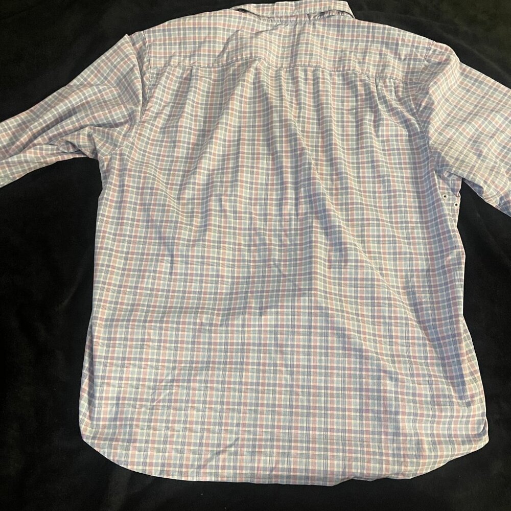 Tommy Bahama IslandZone Siesta Key Check Stretch Shirt XL - Picture 7 of 7